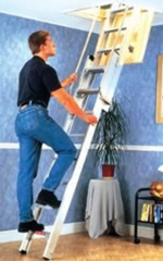 Delux Stairway Loft Ladder supplied, installed, and fitted Delux Stairway Loft Ladder supplied, installed, and fitted