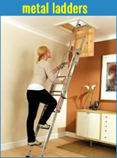 Click for: Metal Loft Ladders | Sliding Metal Ladders | Concertina Metal Loft Ladders Click for: Metal Loft Ladders | Sliding Metal Ladders | Concertina Metal Loft Ladders